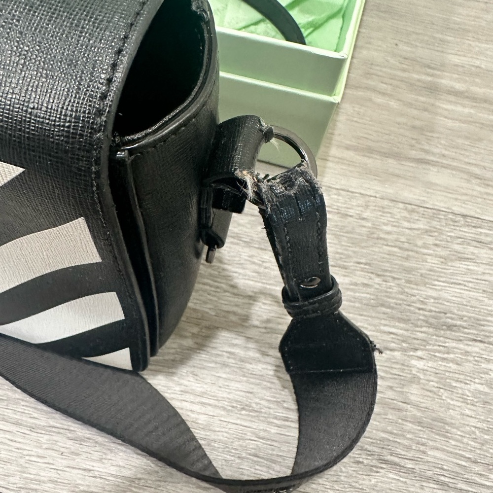 OFF WHITE Diag flap bag - Picture 4 of 16